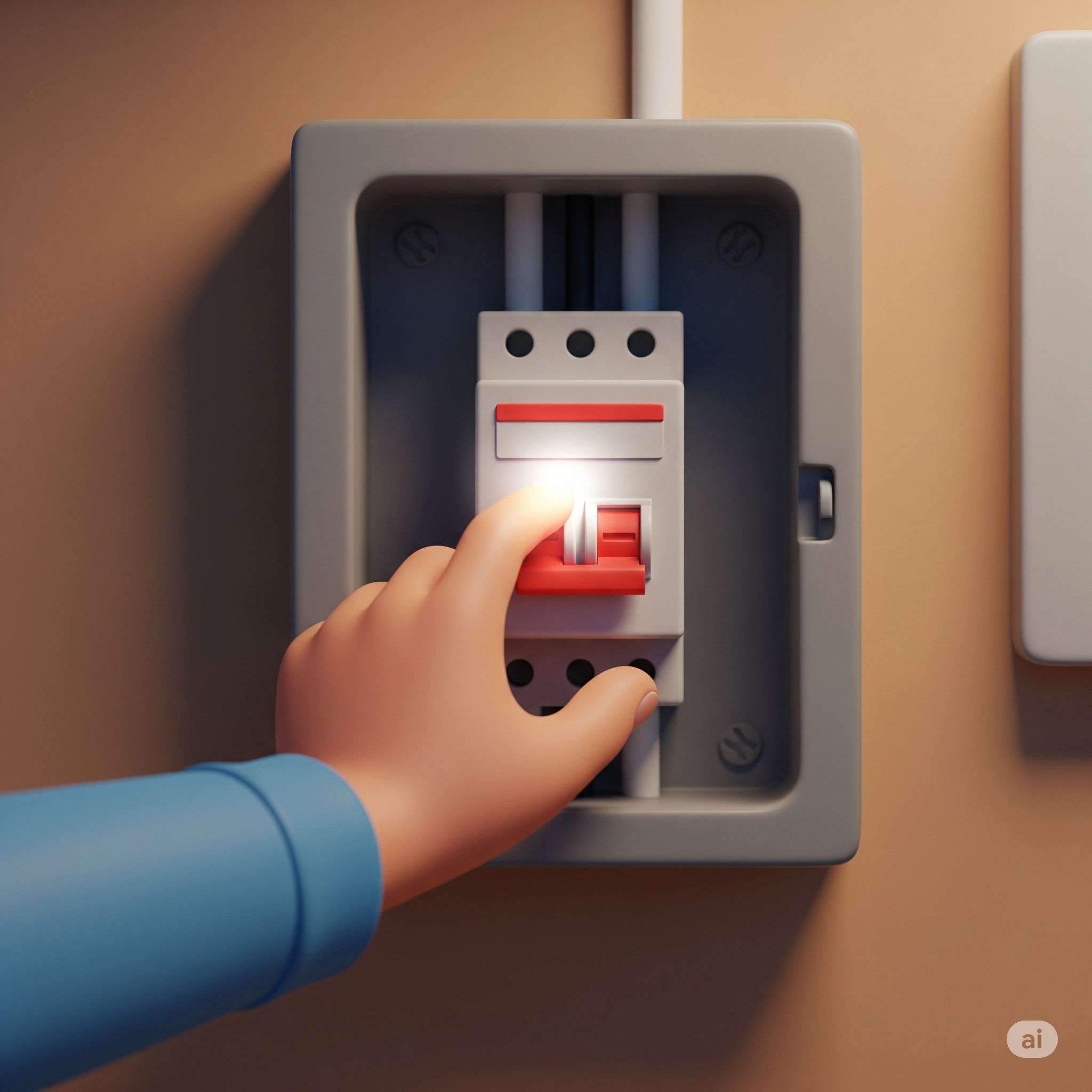 Resetting a Circuit Breaker